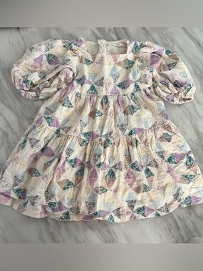 Marks & Spencer Patchwork Print Dress